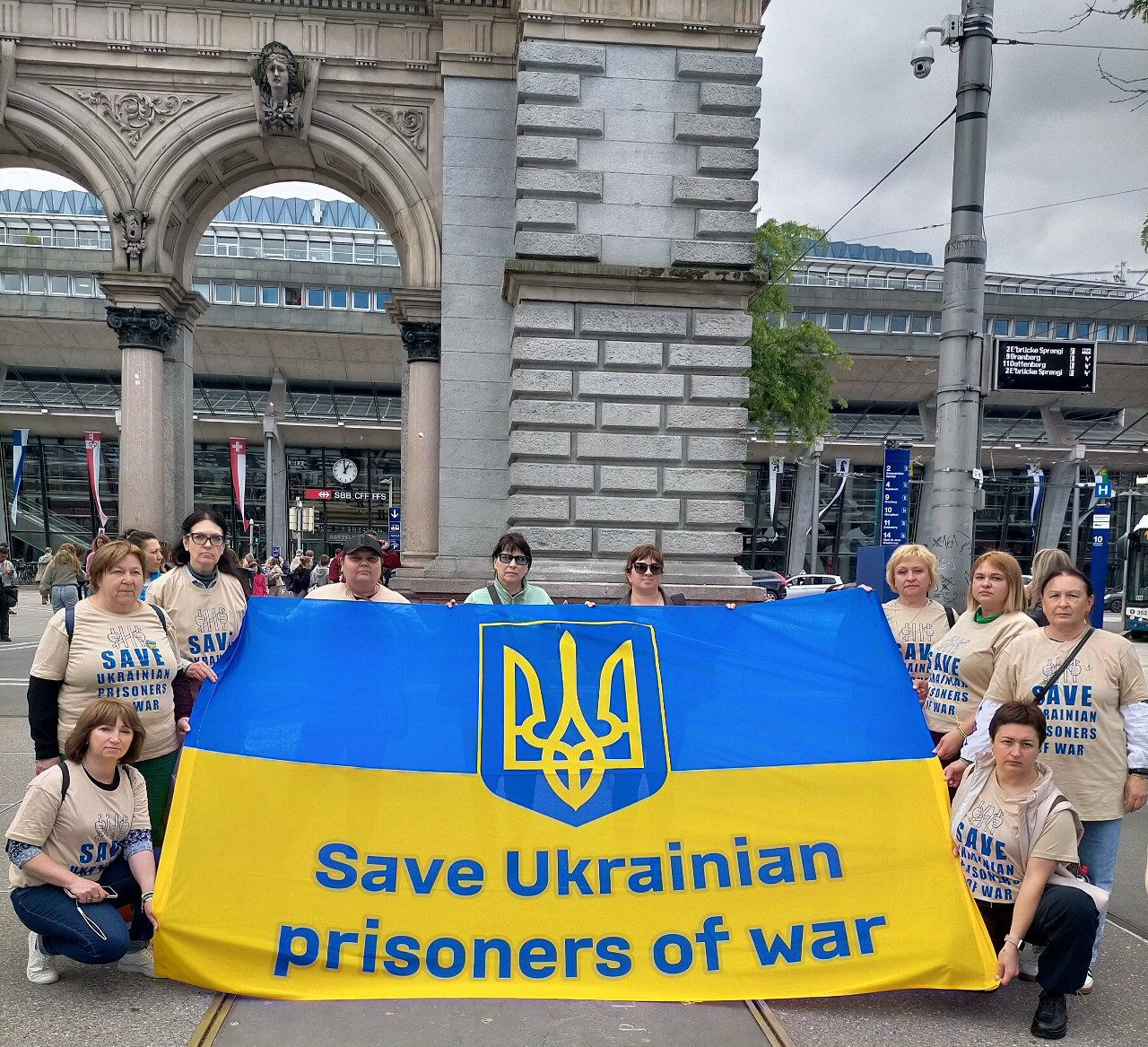 Акція “SAVE UKRAINIAN PRISONERS OF WAR”м. Люцерна. Швейцарія