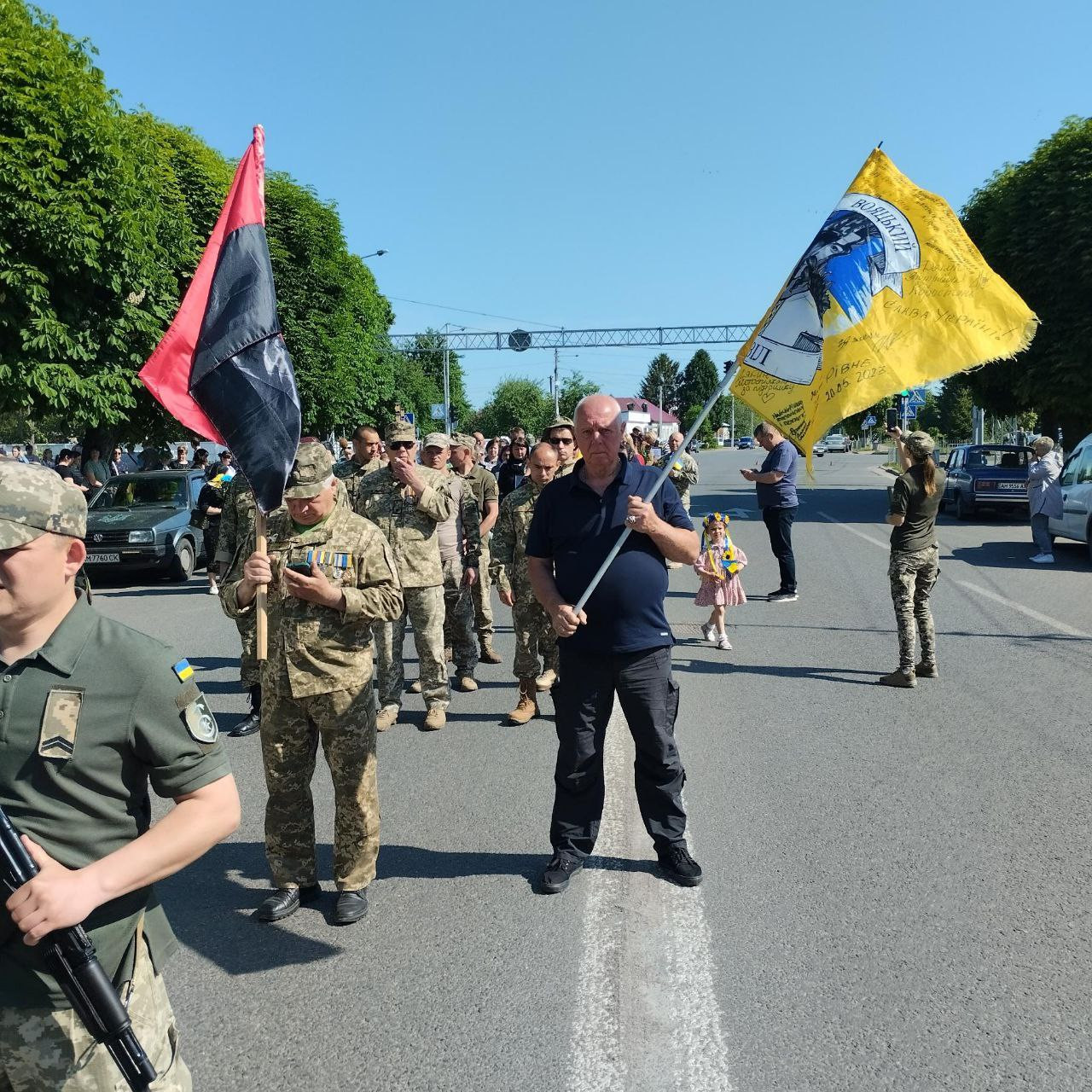 У День Героїв жителі Овруча пройшлися пам’ятною ходою